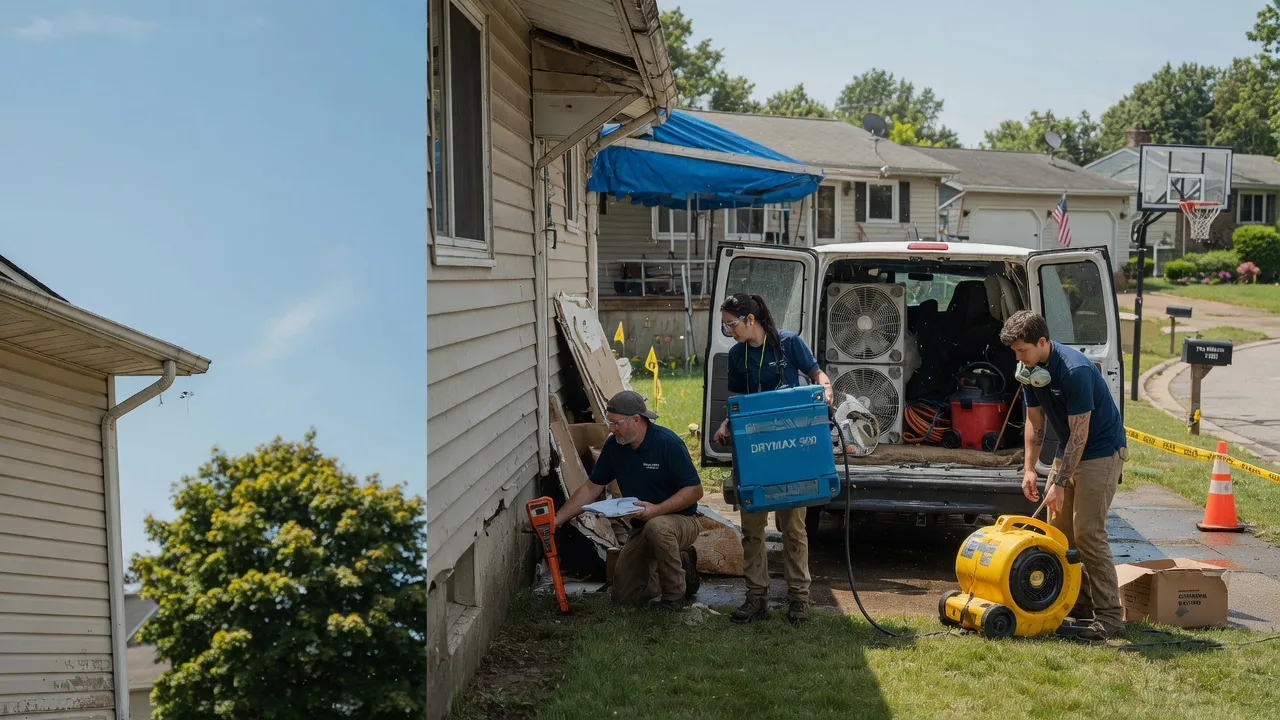 Ceiling Leak Cleanup in Hector, NY near me